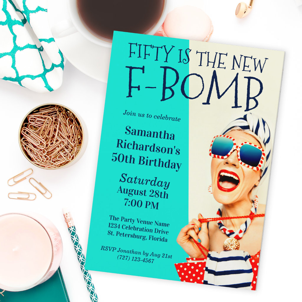 Top 10 Funny 50th Birthday Party Invitations