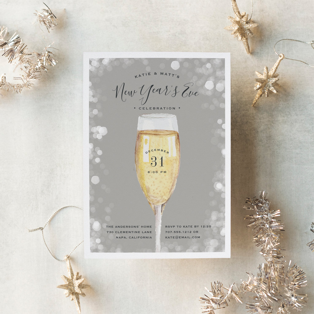 Fizzy Pop | New Year's Eve Party Invitation