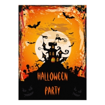 Haunted Castle Halloween Party Personalized Invitation 