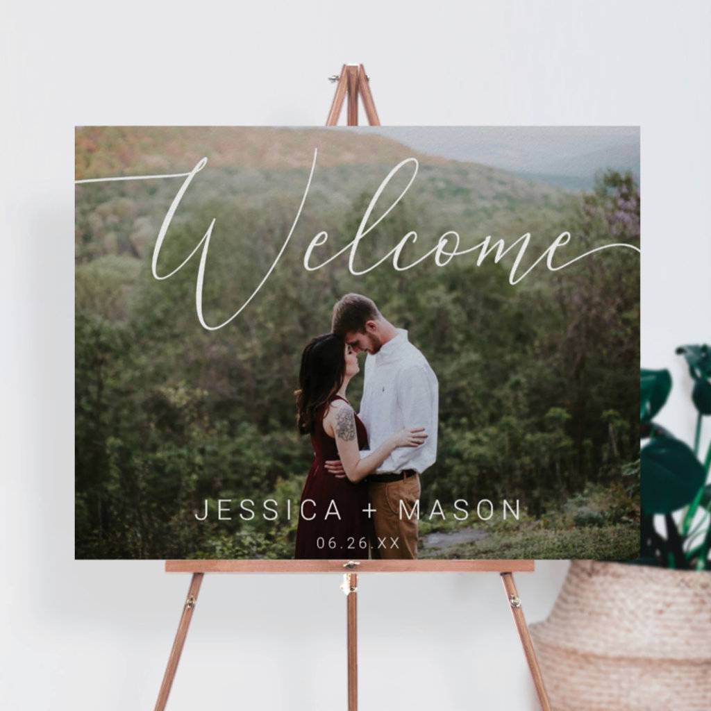 Top 10 Wedding Photo Welcome Signs