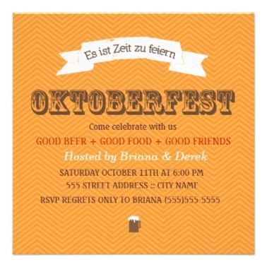 Oktoberfest Invite 