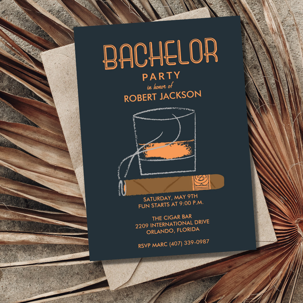 Top 10 Bachelor Party Invitations