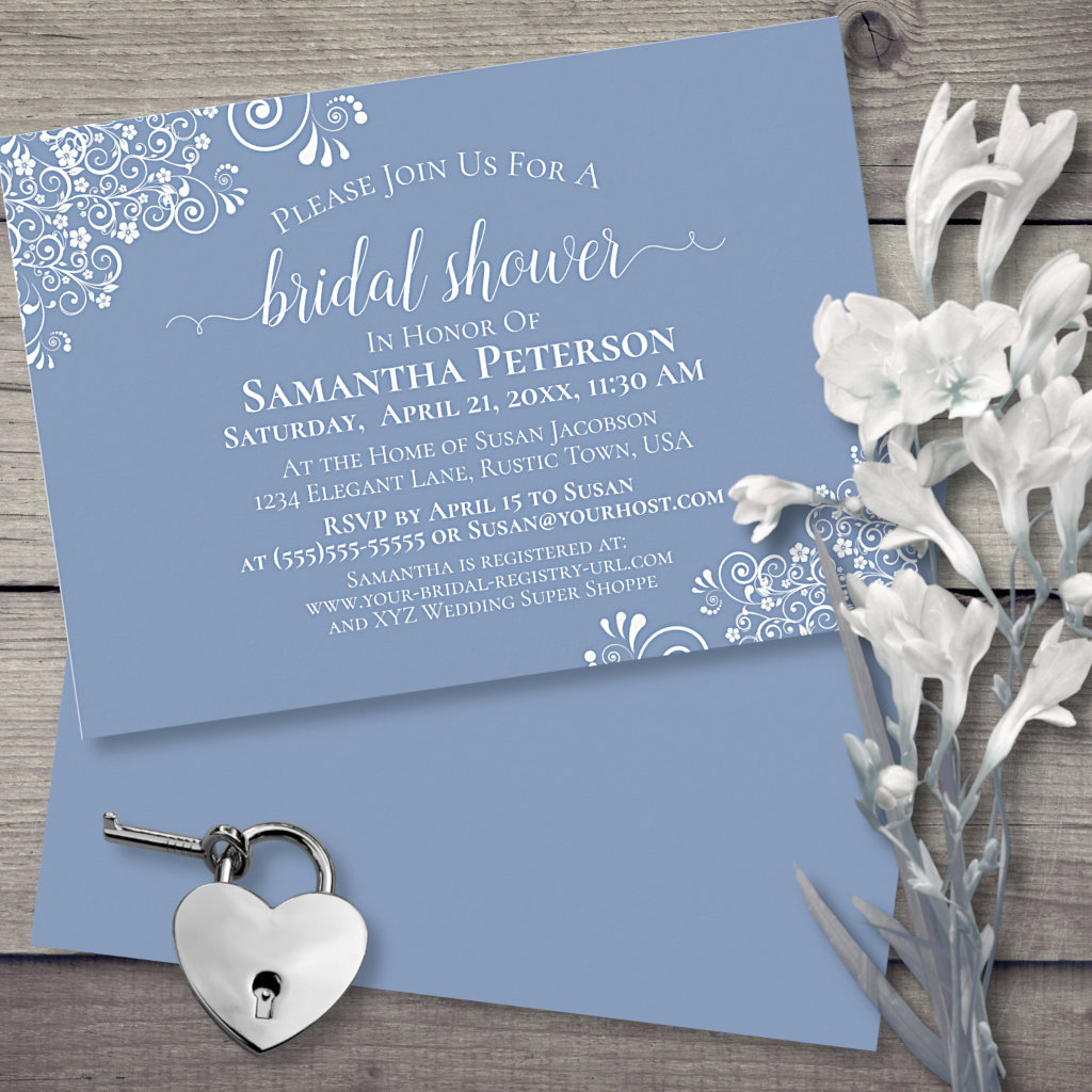 Top 10  Lace Bridal Shower Invitations