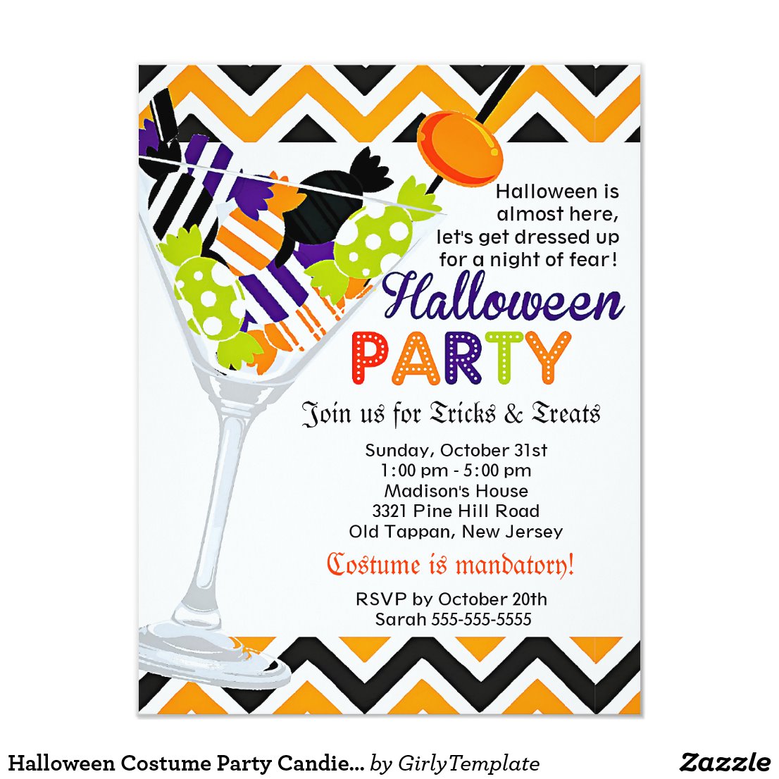 Fun Halloween Party Invitations