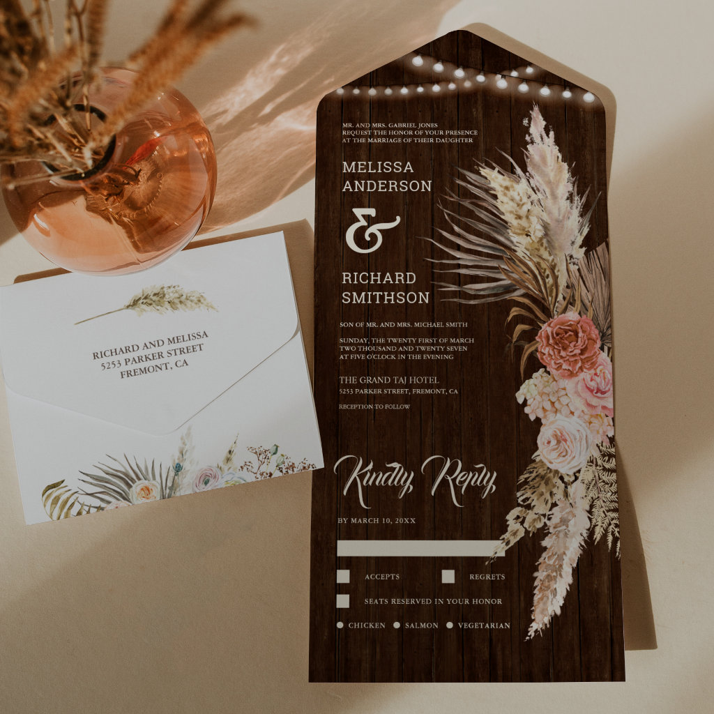 Top 10 Rustic Country Wedding Invitations