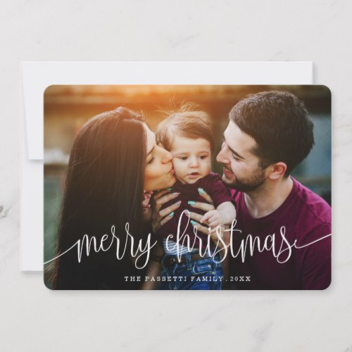 Berry Merry Christmas Photo Card by Orabella