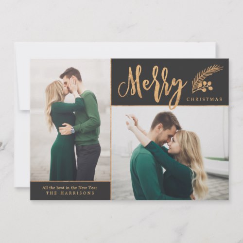 Blissful | Photo Holiday Card by Orabella